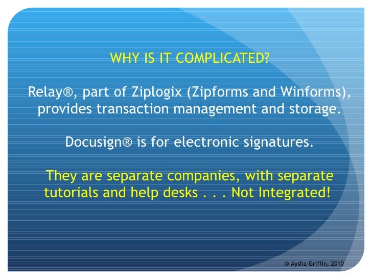 Easy Guide to Using Relay® and Docusign®