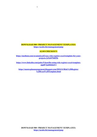 Easy Guide to Risk Register Excel Template.docx