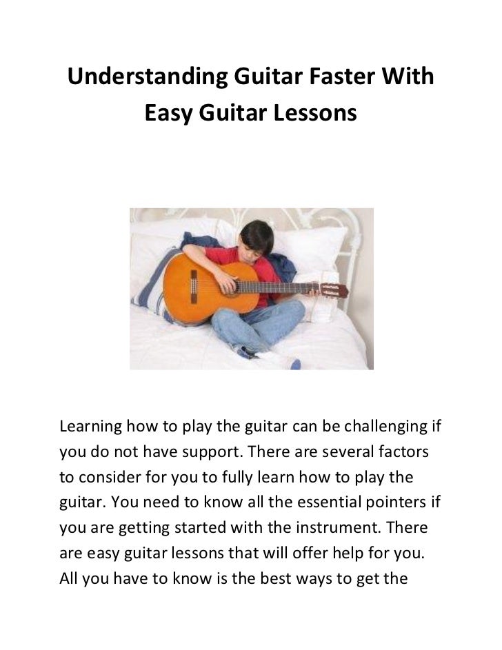 Easy Guitar Lessons