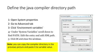 Easy java installation & practice | PPT