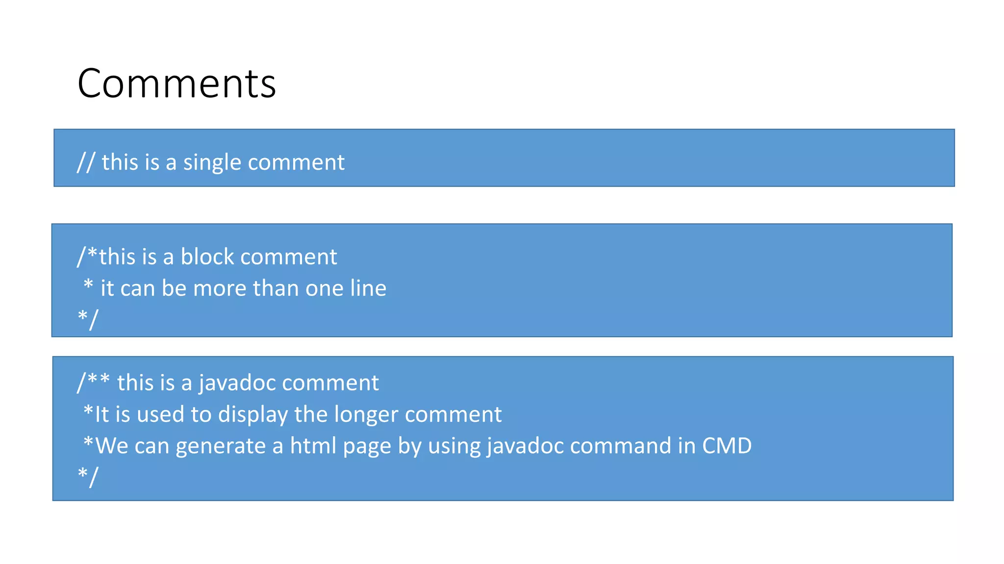 Easy java key definition & practice | PPT
