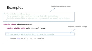 Easy java key definition & practice | PPT