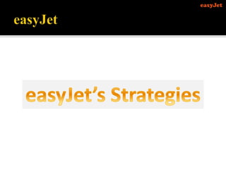 EasyJet Analysis