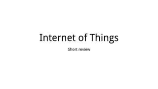 ISHOT 2.0 - Easy Life with Internet of Things