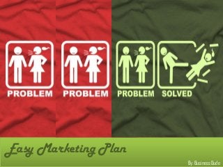 Easy Marketing Plan
                      By: Business Dude
 
