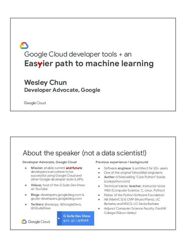 developers google machine learning