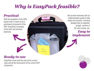 Why is EasyPack feasible?
We provide Internews with an
implementation guide to help
realize this solution, including
detai...