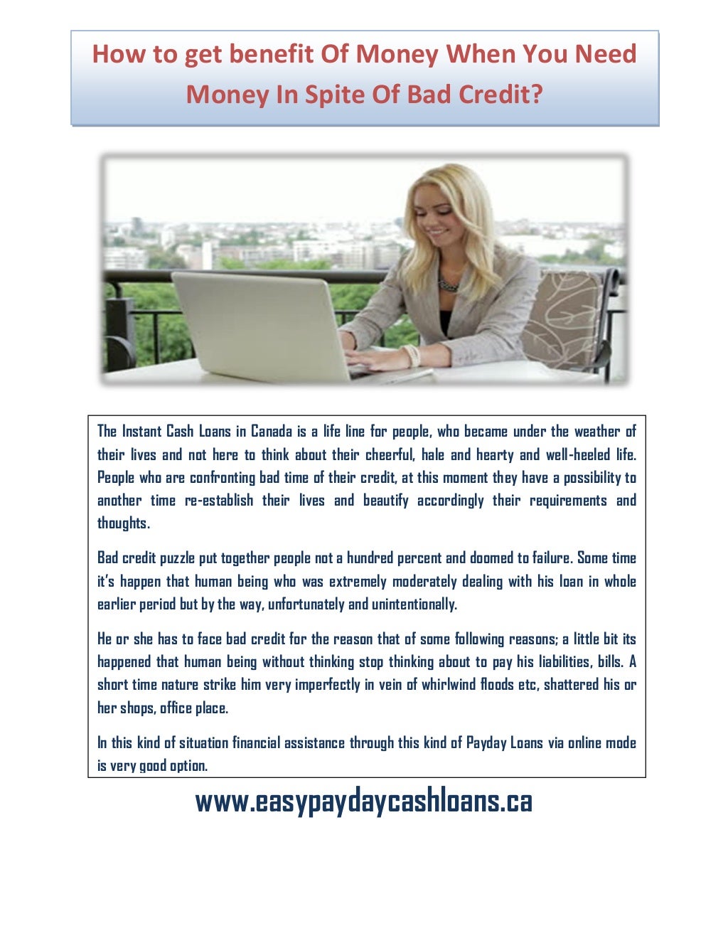 how to get cash advance