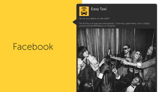 Vai sair pra celebrar em alto estilo?
Vai de Easy e se joga sem preocupação. Curta mais, gaste menos, com o código
promocional da #VaiDeEasy no Snapchat.
Facebook
 