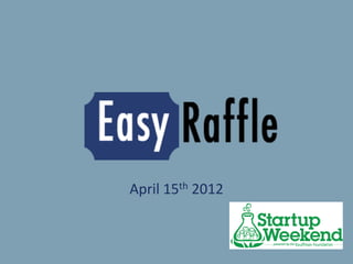 Powerpoint Raffle Slide Easy raffle ppt final2 | PPTX