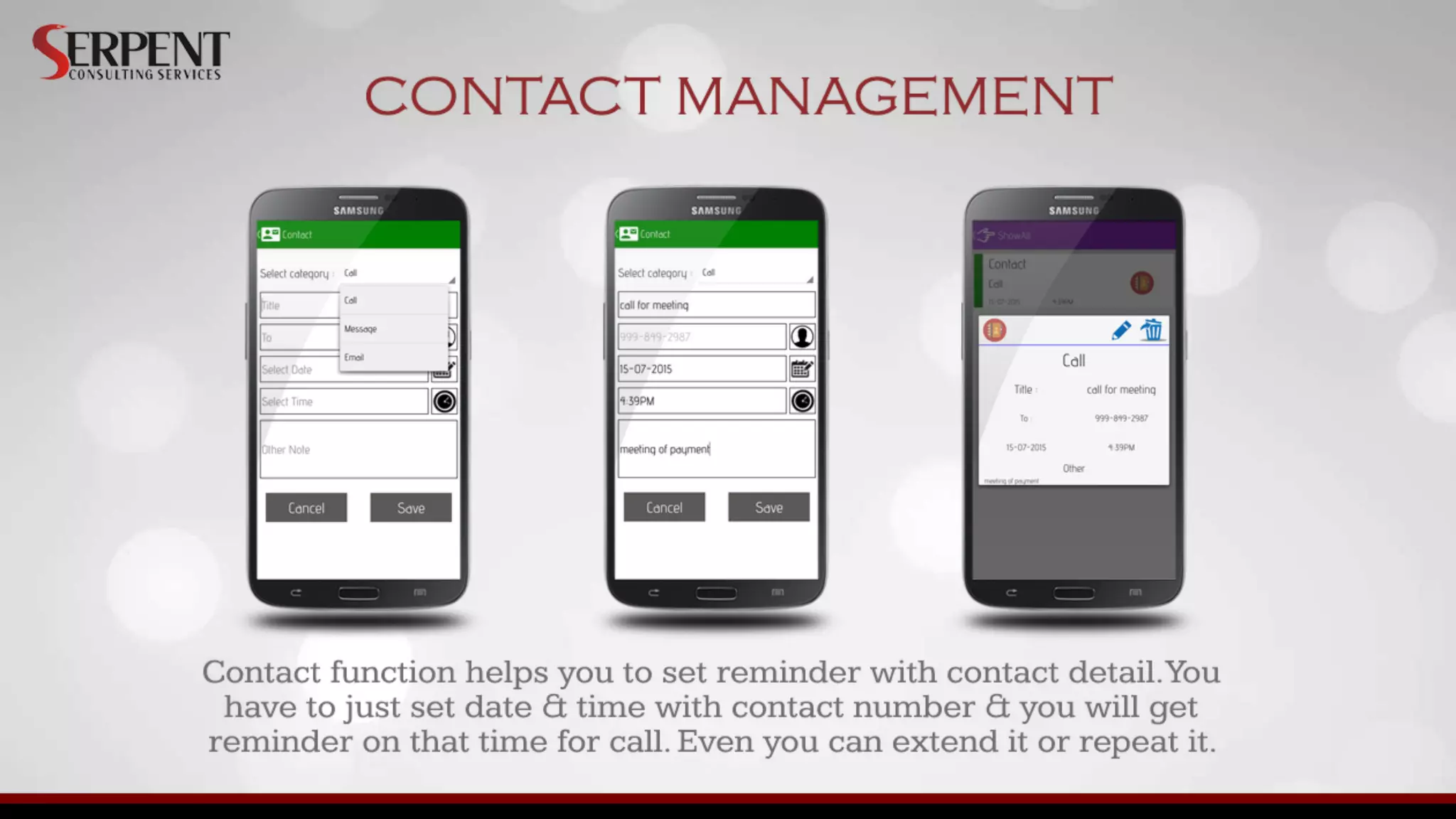 Easy Reminder Android Application