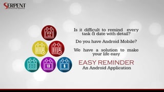 Easy Reminder Android Application