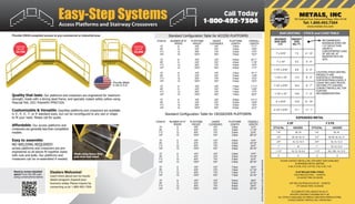 Access Platforms and Stair Crossovers | PDF