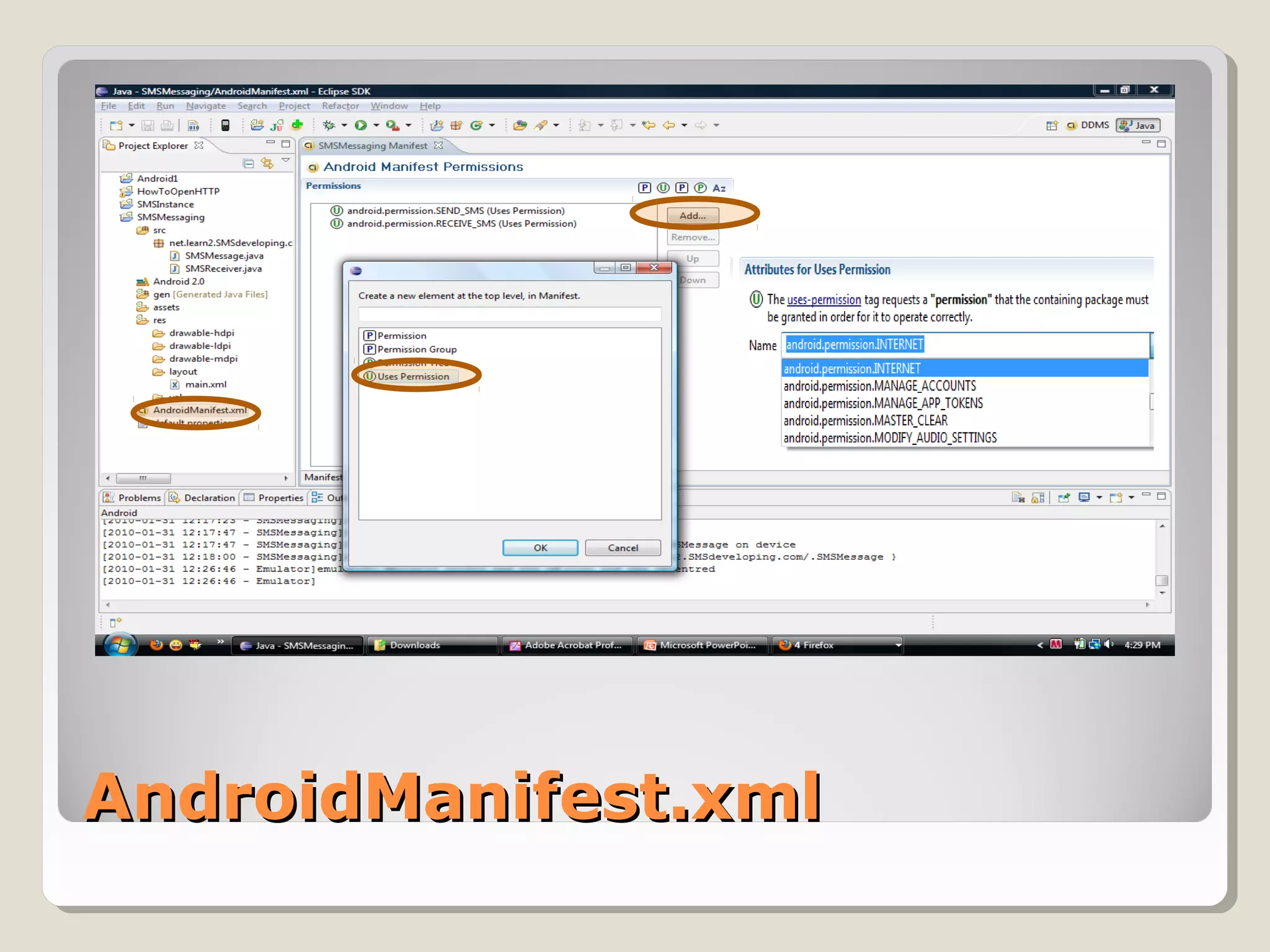 AndroidManifest.xmlAndroidManifest.xml
 