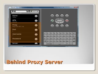 Behind Proxy ServerBehind Proxy Server
 
