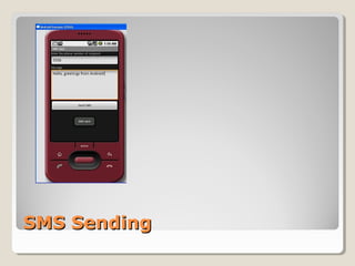 SMS SendingSMS Sending
 