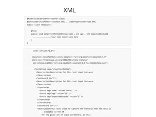 XML
 