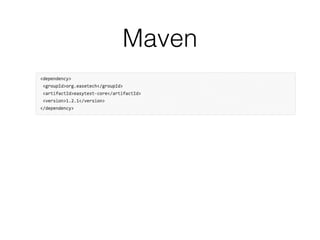 Maven
 