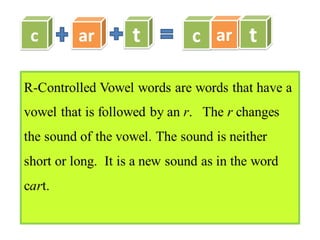 Easy to make game folders from  cvc words to r controlled vowels