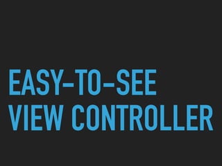 EASY-TO-SEE
VIEW CONTROLLER
 
