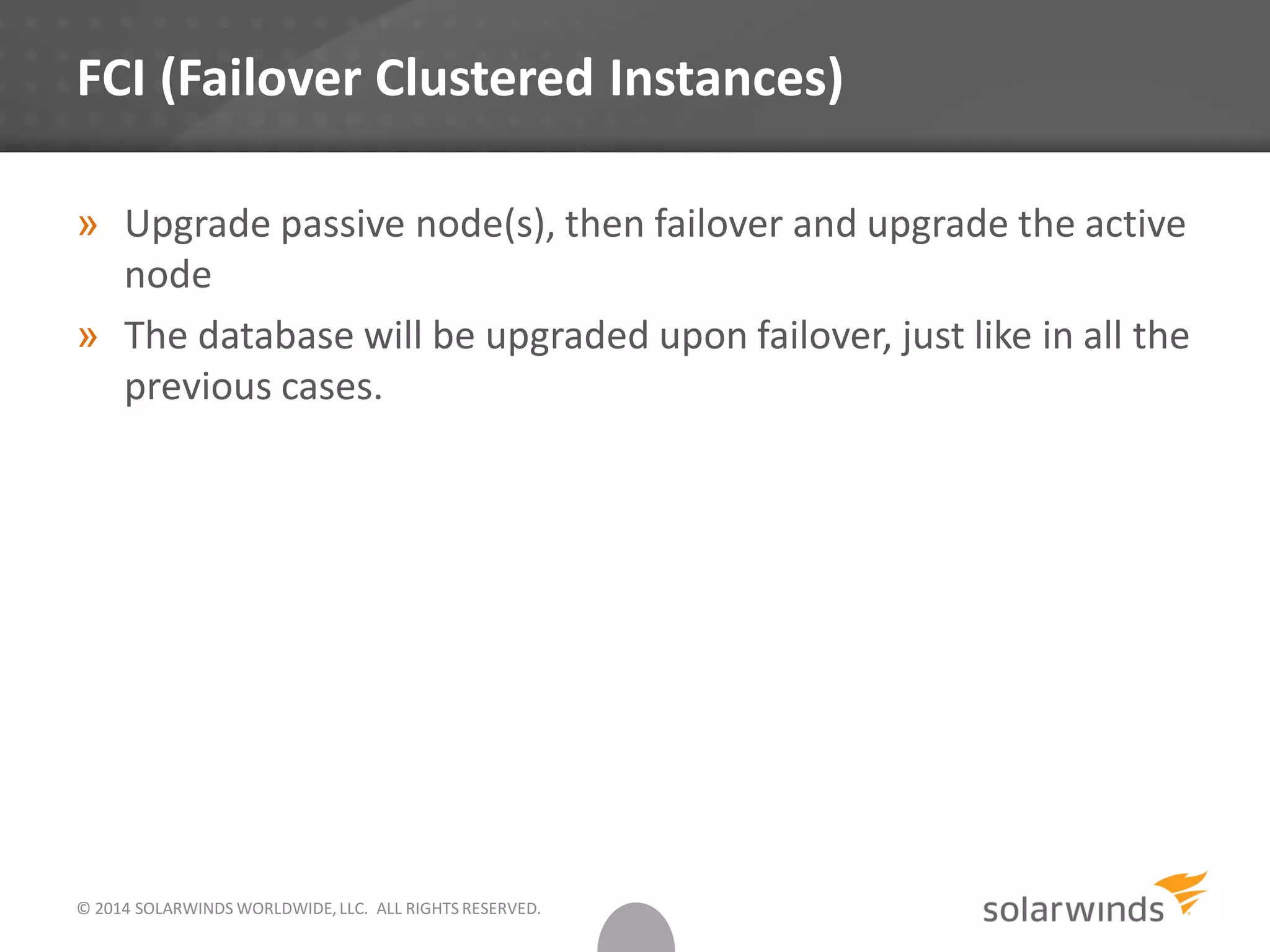 Easy way to do rolling upgrades for SQL Server | PDF | Databases ...