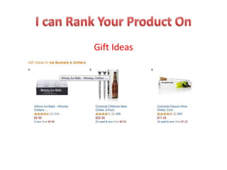 Gift Ideas
 