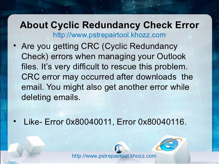 Data error cyclic redundancy check lasopastores