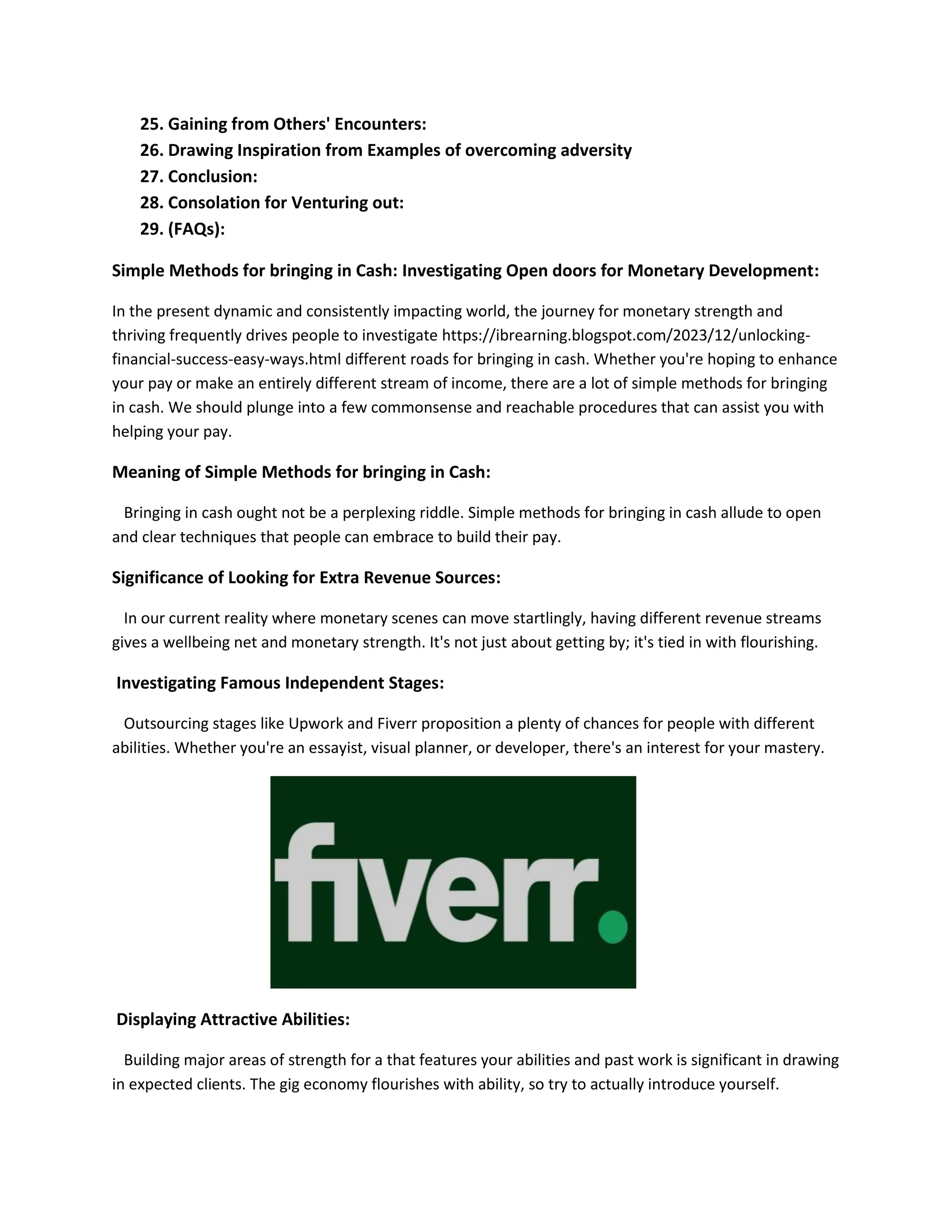 Easy Way To Make Money Pdf