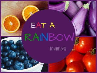 EAT A
RAINBOW
Ofnutrients
 