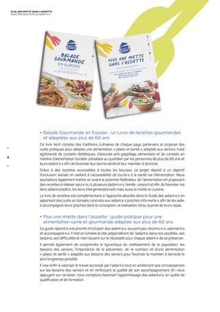 • 
Balade Gourmande en Europe : un Livre de recettes gourmandes
et adaptées aux plus de 60 ans
Ce livre tient compte des t...
