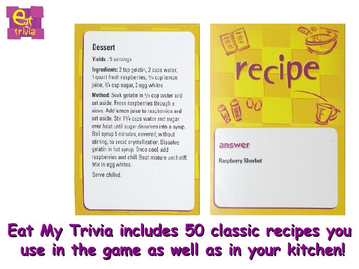 Eat My Trivia Slideshow Part Ii