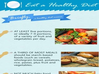 Eat a healthy diet