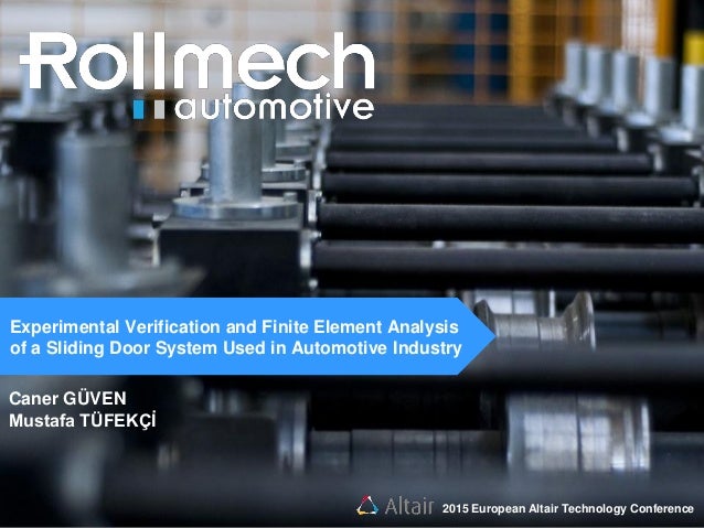 Experimental Verification And Finite Element Analysis Of A