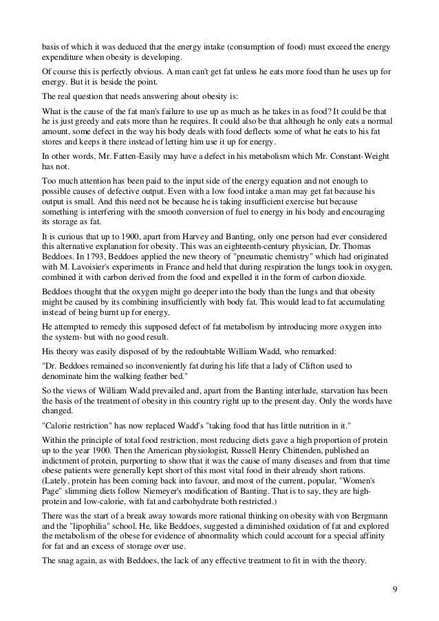 Banting Diet Explained Take