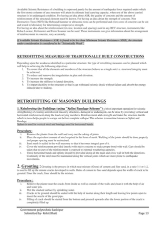EARTHQUAKE RESISTANT BUILDING CONSTRUCTION notes for civil engineering ...