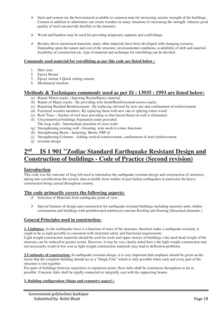 EARTHQUAKE RESISTANT BUILDING CONSTRUCTION notes for civil engineering ...