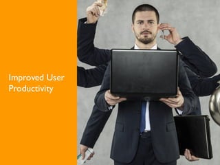 Improved User
Productivity
 
