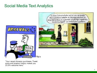 5
Social Media Text Analytics
 