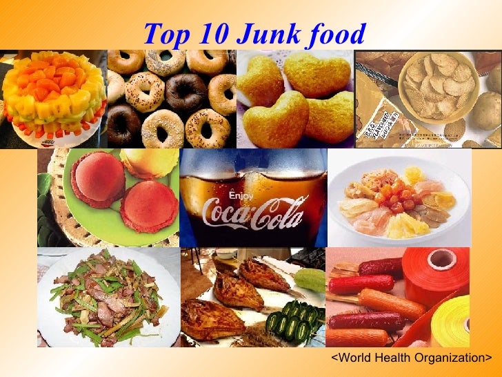 Eating Junk Food Is Unhealthy