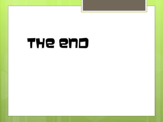 The end 
