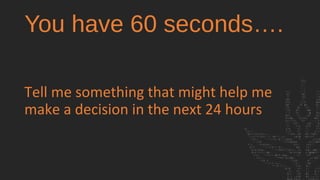 Soon we’re all going to be eating data, one byte at a time