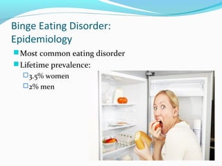 Eating disorder : symptoms, Diagnosis and treatment 