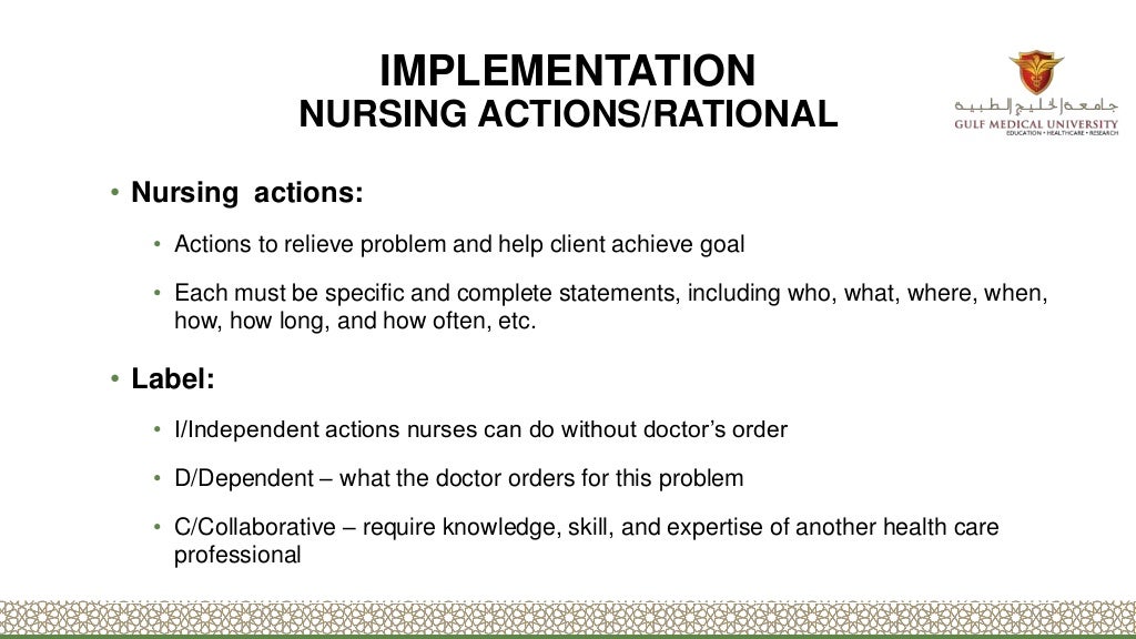 Eating disorders and nursing care