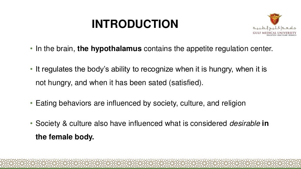 Eating disorders and nursing care