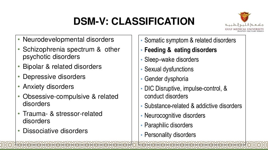 Eating disorders and nursing care