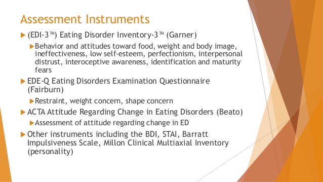 Test Critique Eating Disorder Inventory