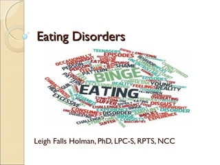 Eating Disorders Process Addiction PPT 