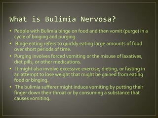 Common Eating Disorders Presentation | PPTX