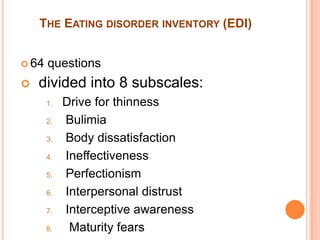 Eating disorders | PPTX