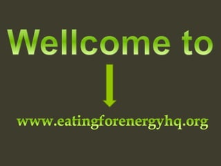 Eating for energy hq